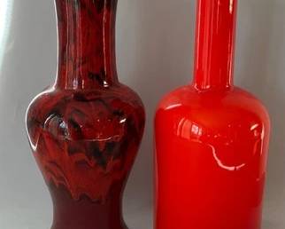 Two Red Vases 