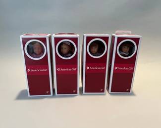 Four American Girl Doll Mini Dolls
