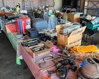 Garage full of stuff