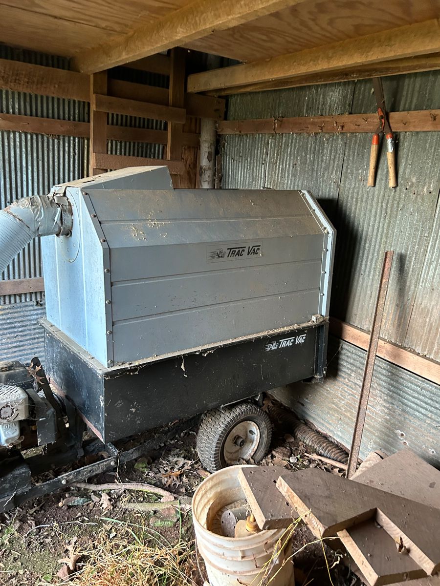 Trac vac as is. Needs work. 