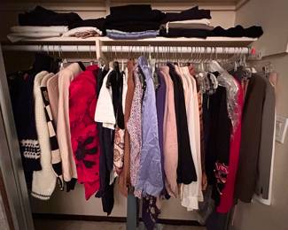 Closet full of vintage clothing- a lot new with tags 