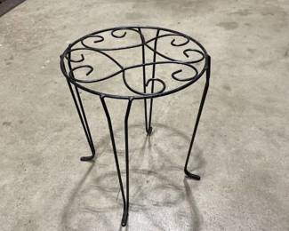 Iron plant stand 15 x 13 x 13 in