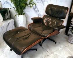 EAMES for Herman Miller Mid Century Rosewood Lounge Chair and Ottoman