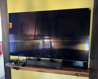 28	$100 	"55"" Samsung TV with Bose sound bar 7 years old  "	