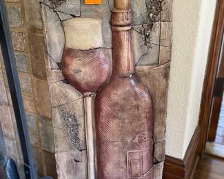 $90 Wine Plaque 15x32