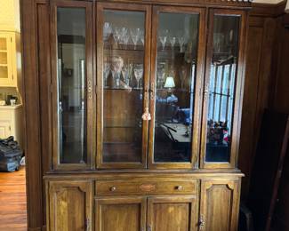 15	$450 	China cabinet 84x53x17	