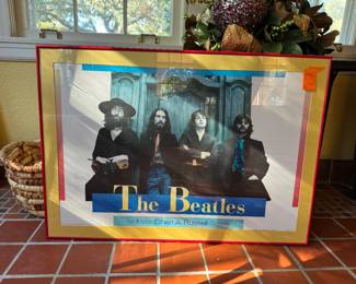 11B		Beatles poster $80 	