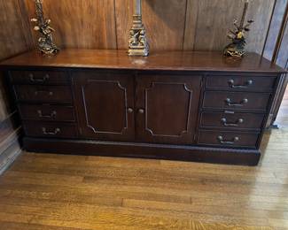 16	$250 	Cabinet with file drawer or sideboard 6'x21Dx30T