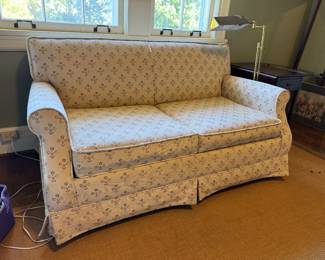 37	$80 	Twin loveseat hide away twin bed 									