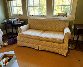 37	$80 	Twin loveseat hide away twin bed 									