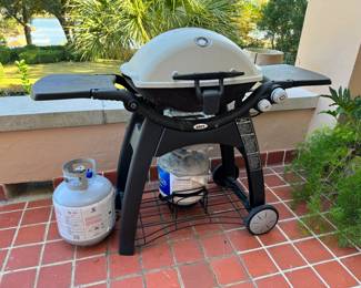 59	$110 	Weber grill gas 2 tanks 	