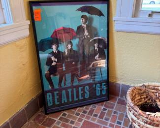 11A		Beatles poster $50 