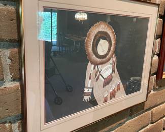 Art By China - Inuit lithograph - this is in the Smithsonian collection.
