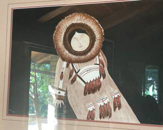 Chuna - inuit art - this lithograph is also in the Smithsonian