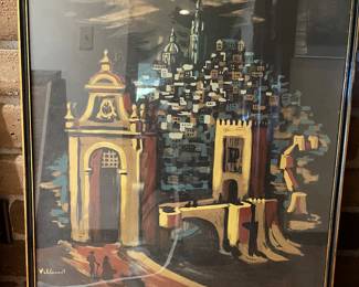 Painting By Villemot - listed artist