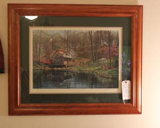 Back Woods Gathering, Artist Luke Buck #108 out of 950