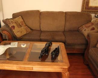 SOFA AND COFFEE TABLE