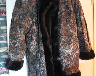 LADIES FUR LINED JACKET
