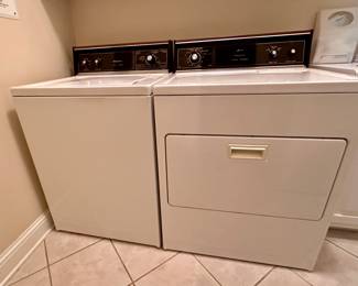 Sears Kenmore washer and dryer pair.