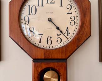 Verichron wall clock.