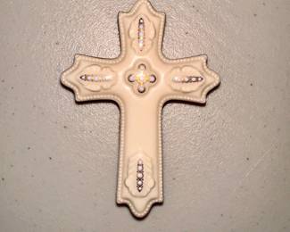 Lenox cross trinket box.