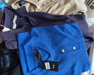 Hugo Boss mens polo shirts collared