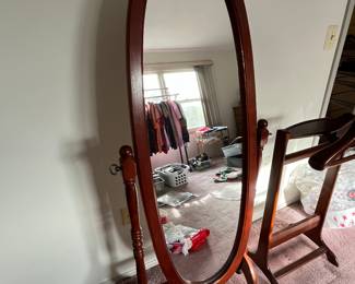 Vintage flip mirror