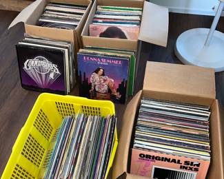 records LPs albums vintage 70s INXS