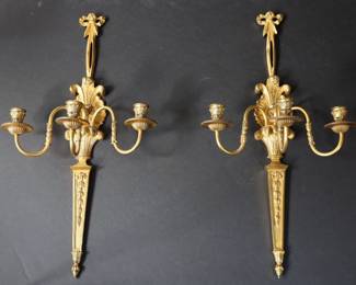 BRONZE SCONCES