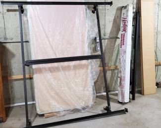 Multiple bed frames, one still in box
(King/Queen)