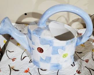 painted Watering can 