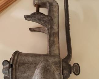 Antique meat grinder 