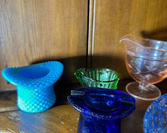 Colored Glass items