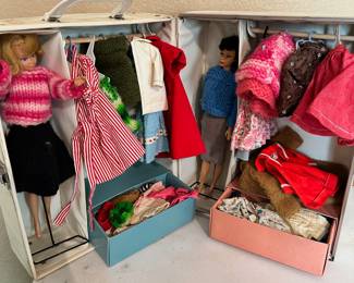 Vintage Barbie dolls