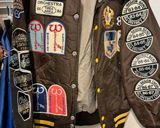 Vintage Band Letter Jacket