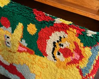 Sesame Street Christmas rug