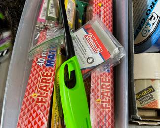 Lighters and matches