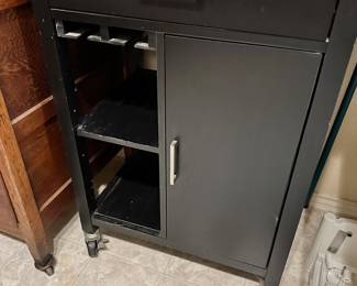 Small kitchen rolling cart