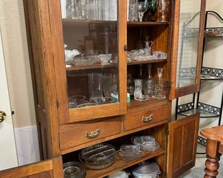 Wooden China Hutch