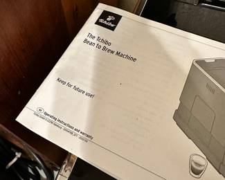 The Tchibo Bean to Brew Machine