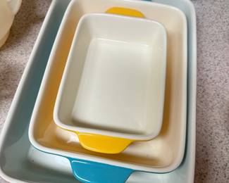 Crate and Barrel Baking dishes