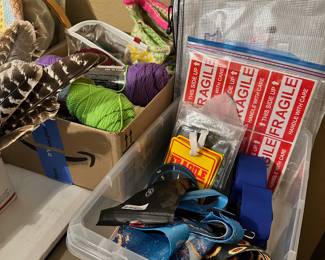 Luggage tags, travel items