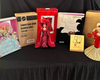 Collection Of Elegant Barbies