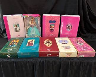 Collection Of Romantic Barbies