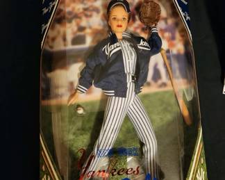 Yankee Barbie By Mattel MLB Collection 
