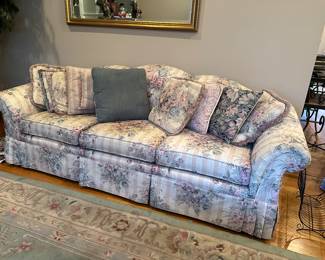 M61 - $20 full size sofa - one arm has some cat damage. 