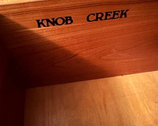 M20 - $200. Knob Creek Chest of Drawers. Measures 40" wide x 19" deep x 68" tall. Solid wood in excellent condition. 