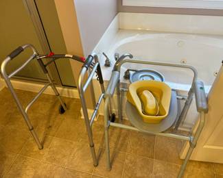 M27 - Walker $8. Toilet $5. 