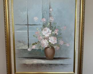 M102 - $25 floral painting