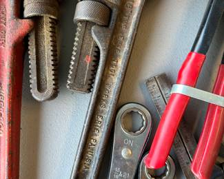 M109 -  $15 each pipe wrenches. Others $1 - $3 each
